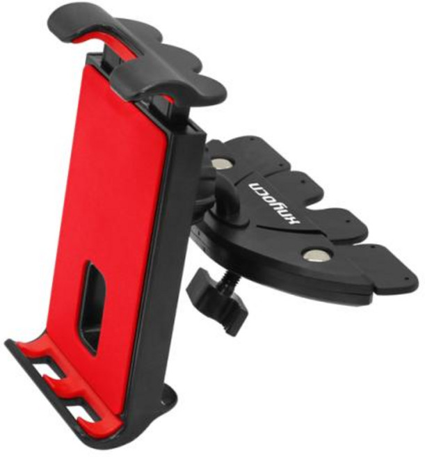 7 8 9 10 11 인치 자동차 태블릿 PC 홀더 자동 CD 마운트 스탠드 패드 2 3 4 5 에어 삼성 갤럭시 탭, 2.Red, 2.빨간