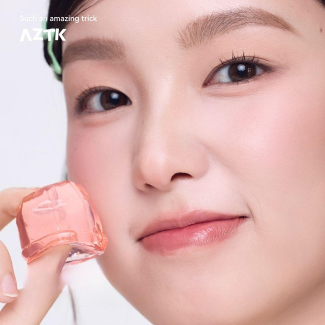 AZTK 리퀴드 블러쉬 볼터치 스틱 2개입 물광 과즙 스킨톤 연출, 2. JC01 벚꽃 밀크 푸딩_2개, 1개, 5ml