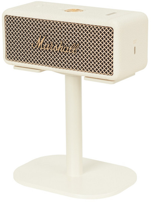 마샬 스피커 스탠드 앰버튼 엠버튼 2 3 고급형 거치대 받침대 [머치 스탠드], 엠버튼 크림 스탠드