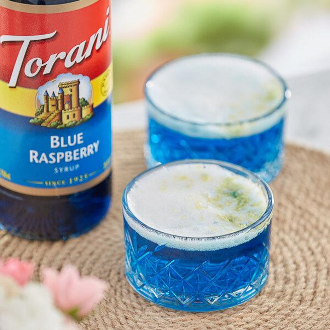 Torani 블루 라즈베리 향 시럽, 12개, 750ml