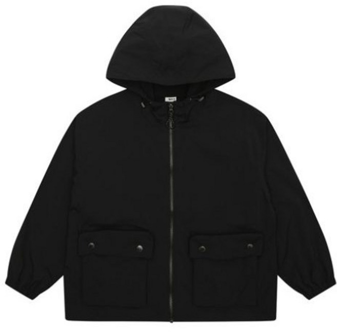 NC충장점 에스핏 아동 주니어 // 빠른배송// *25년 여름 상품* SJZ303MFJP05 (블랙) 포켓 홑겹 바람막이 점퍼 *세일*