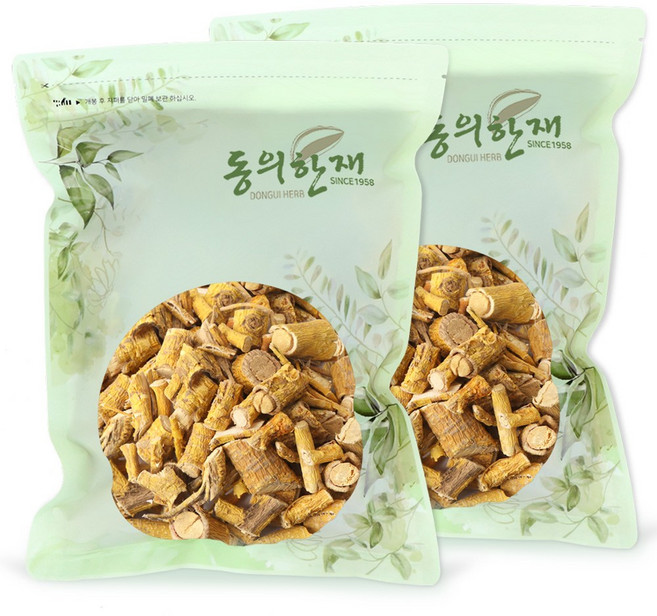 동의한재 국산 꾸지뽕 뿌리, 500g, 2개