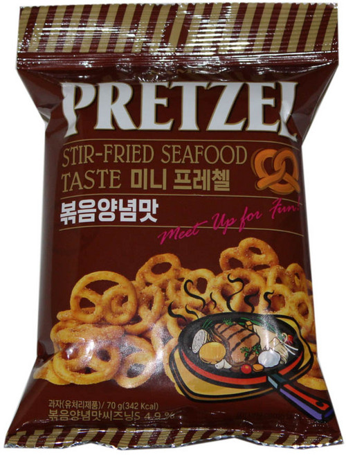 삼진 미니프레첼 볶음양념맛, 70g, 1개
