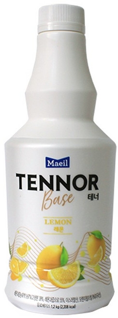 매일유업 테너베이스 농축액 레몬, 1.2ml, 1개