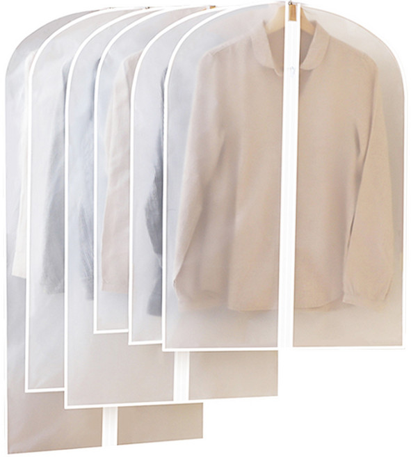 加厚衣物防塵套 衣物收納防塵罩 防水防塵, 10個, 1個裝