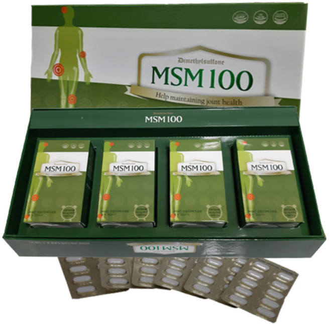 [아리바이오] MSM100(엠에스엠100) 500mg x 240T, 1세트, 240정