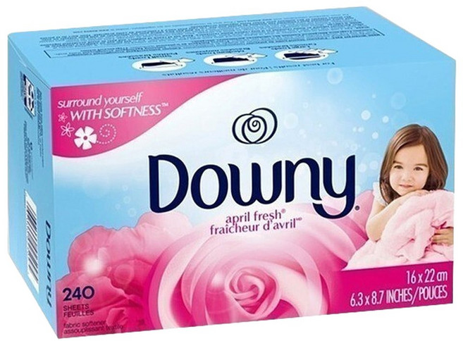 대용량 다우니 건조기시트 240매 섬유유연제 실내건조 정전기방지, 240개입, 240개