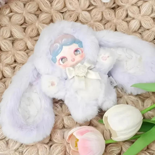 블라인드 박스 시크릿 가든 러블리 비닐 플러시 펜던트 인형 트렌디 미스터리 선물 취미, 1개, Color: 5. Hidden 1