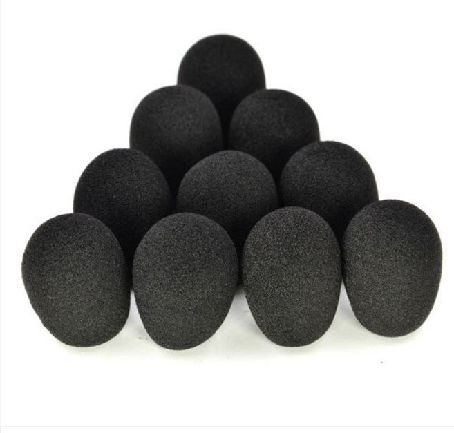 [호환]레이저 블랙샤크 V2 PRO 2023 헤드셋 마이크 스펀지 커버 5개 세트 윈드스크린