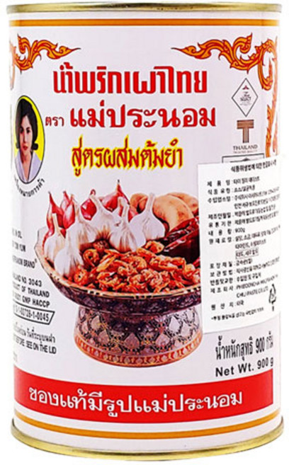 메프라넘 칠리 인 오일 똠얌 소스, 1개, 900g