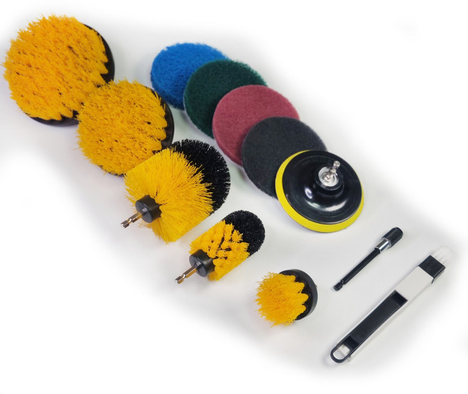 전동 드릴 브러쉬 청소솔, 혼합, 1세트