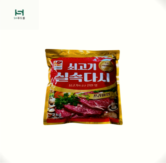 뚜레반 쇠고기 실속 다시다, 1개, 2kg
