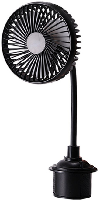 USB 3 속도 자동차 냉각 팬 밴 트럭 SUV RV에 대 한 회전 가능한 강력한 조용한 차량, 1pc