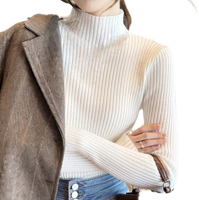 제르논 반목폴라 골지 니트 긴팔