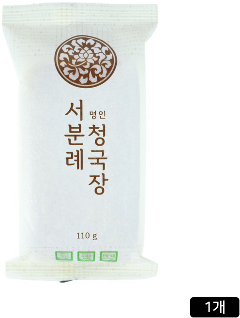 [홈쇼핑] 서일농원 서분례 명인 청국장, 110g, 1개