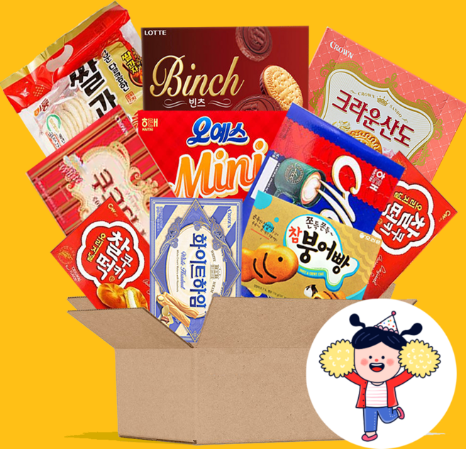 과자 간식 세트 대용량 박스 학교 사무실 탕비실 종합과자세트, 1박스, 달달 1호
