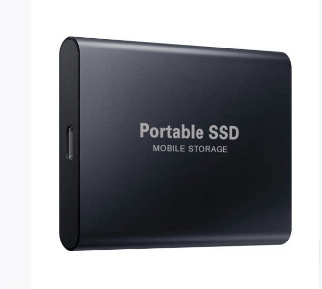 ssd외장하드4tb 휴대용 외장 SSD 고속 500GB 사무용 여행용 블랙, 1GB