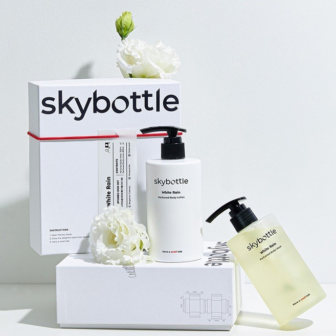 바디로션+바디워시 퍼퓸 듀오 SET 화이트레인, 1개