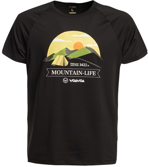 WOAVOA 涼感循環極風衣 合歡北峰款 登山衣 排汗衣 涼感衣