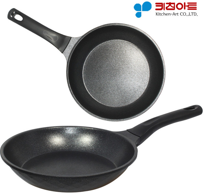 키친아트 꼬뜨 실버 IH 인덕션 후라이팬 20cm 프라이팬, 1개