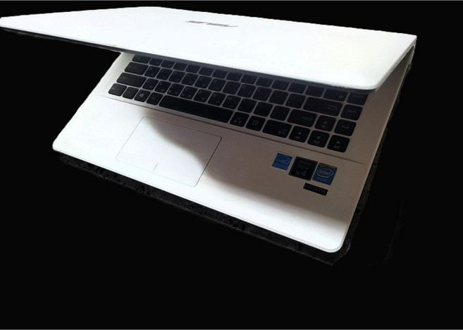 ASUS 중고노트북 듀얼코어~i3 i5 i7 사무용 인강용 업무용 주식용 유튜브 넷플릭스 시청용, x451m, WIN10, 120GB, 4GB, 화이트