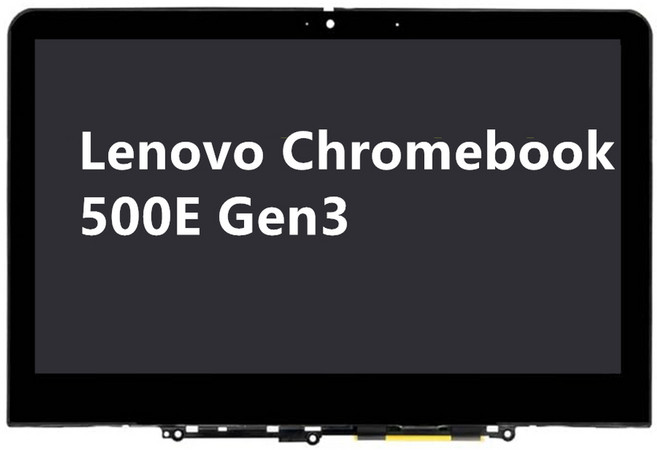 LCD 터치 스크린 디스플레이 어셈블리 레노버 크롬북 500E Gen3 82JB 82JC EMR 5D11C95886 5D11M35206 11.6 인치 1366x768, [01] 11.6 Inch, 1개