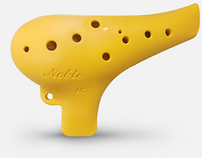 노블 오카리나 알토C 노블리 쥬니어 노랑, 1개, 색상