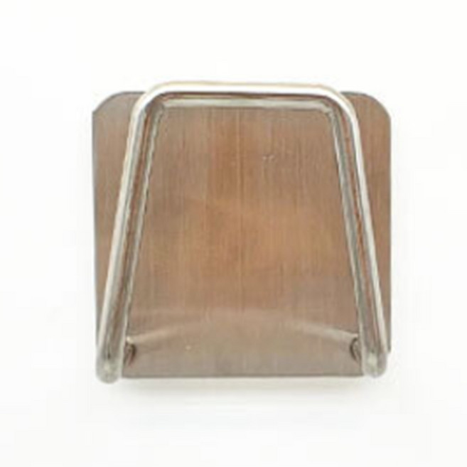 부착형 ㄷ자형 후크 행거 스텐 고리, 그레이, 1개