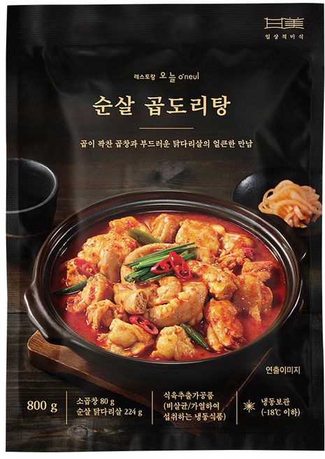 일상적미식 순살곱도리탕, 1개, 800g