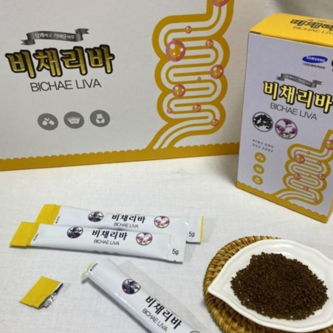 [ 66포 ] 비채리바 차전자피 비채리바공구 (최신제조) 차전자피 헛개나무열매 장건강영양제 변비 쾌변 다이어트 식이섬유