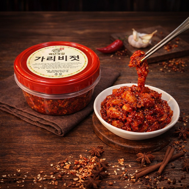 백년젓갈 가리비젓갈, 600g, 1개