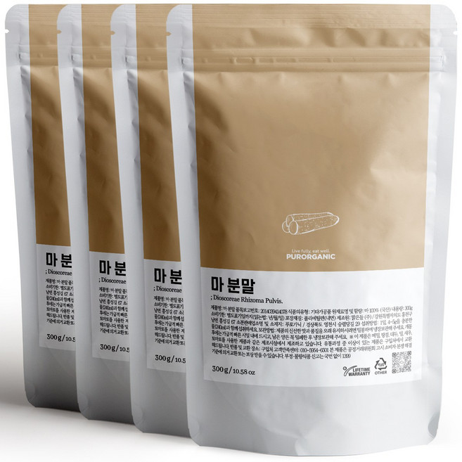 푸로가닉 안동 마분말, 4개, 300g