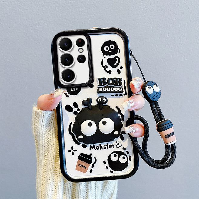 나무나라 갤럭시 A17 A07 A26 A37 A57 S26 ULTRA 입체 캐릭터 스트랩 젤리 케이스 CY264