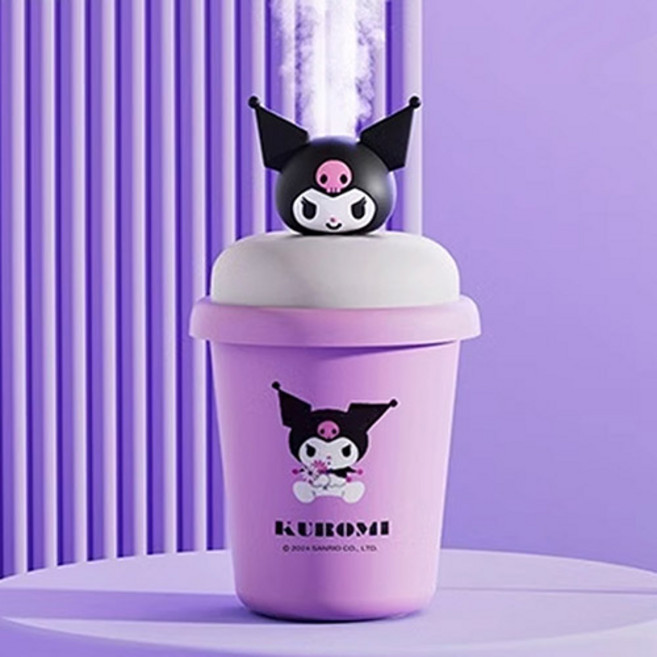 산리오 미니 가습기 티컵 무드등 캐릭터, 쿠로미, 쿠로미