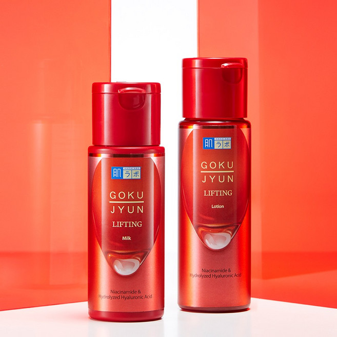 하다라보 고쿠쥰 리프팅 2종 세트 로션 170ml + 밀크 140ml, 하다라보 고쿠쥰 리프팅 2종 세트, 로션 170ml +