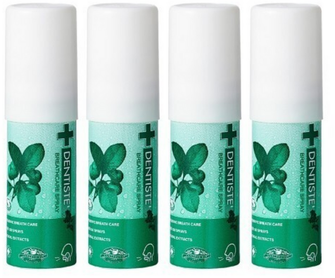 덴티스테 Dentiste 구강스프레이 후레쉬 프로폴리스, 4개, 15ml