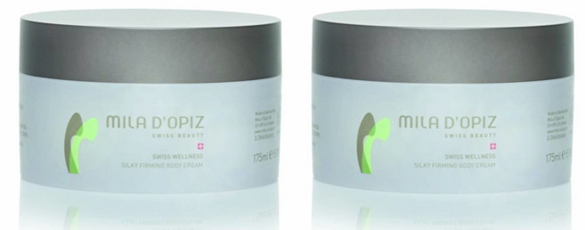 Mila dOpiz 밀라도피스 스위스 웰니스 바디 퍼밍 크림 175ml 2팩