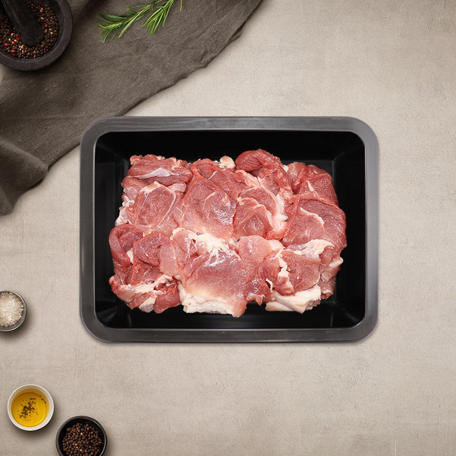 제주직송 프리미엄 제주 흑돼지 앞다리살 두루치기용 500g, 1박스