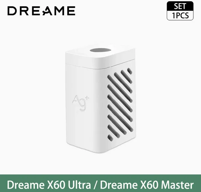 드리미 X60 울트라 마스터 진공청소기 교체 부품 메인 사이드 브러쉬 HEPA 필터 천 먼지 봉투 예비, 02 Silver ion Module