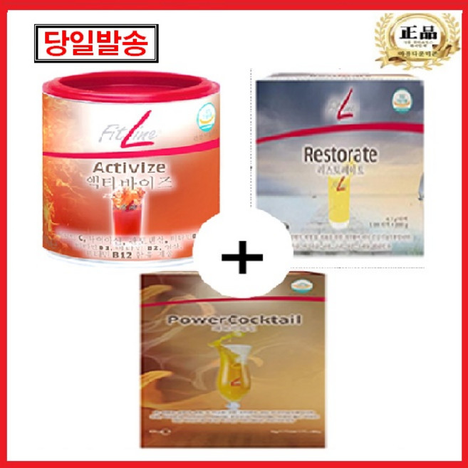 독일피엠 3종(파워칵테일+리스토레이트+액티바이즈), 826g, 1개