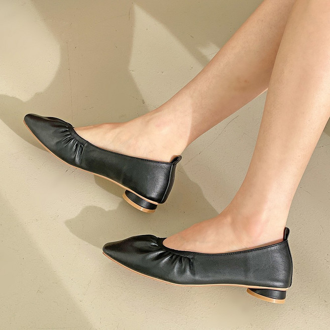 엠에스어패럴 여성용 밴딩 베이직 플랫슈즈 2.5cm