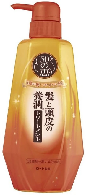 50메구미 모발과 두피의 양윤 트리트먼트, 1개, 400ml - 쿠팡