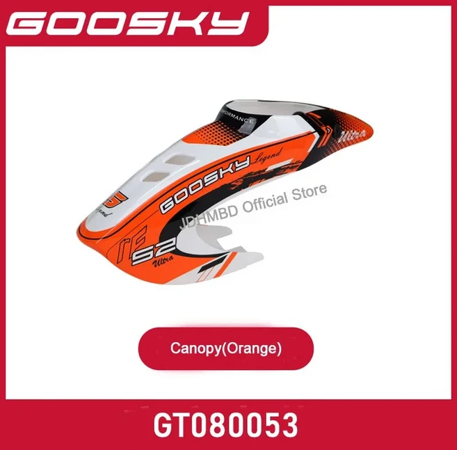 티에이치 GOOSKY S2 울트라 RTF 3D RC 헬리콥터 예비 부품 착륙 스키드 캐노피 수직 날개, 04 GT080053