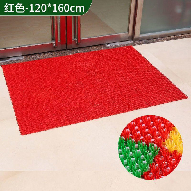 人造草坪防滑腳墊 入戶除塵蹭泥墊, 1個, 草坪黃色,40*60釐米偏小3釐米, 草坪黃色