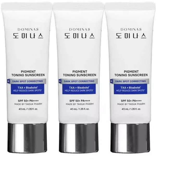 도미나스 피그먼트 토닝 선스크린 알엑스 40ml 5개, 기초케어 도미나스 피그먼트 토닝 선스크린 알엑스 40m