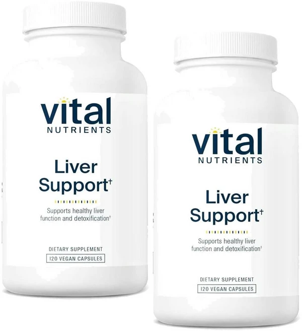 바이탈 뉴트리언츠 리버 서포트 캡슐 Vital Nutrients Liver Support, 2개, 120정 - 쿠팡