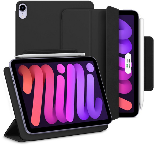 뷰씨 폴리오 커버형 케이스, 블랙