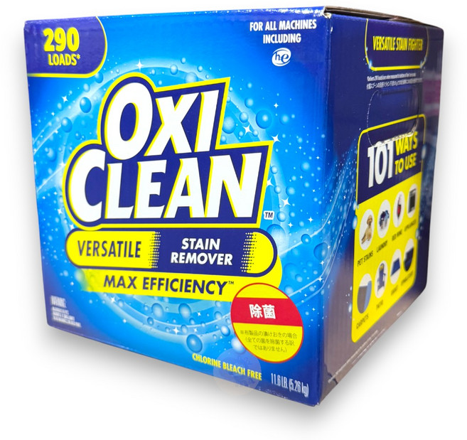 OxiClean 活氧萬用去漬粉, 5.26kg, 1盒