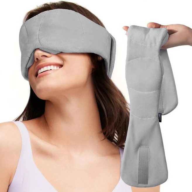 科技重力眼罩 3D遮光 睡眠眼枕 玻璃珠壓力放鬆 深度助眠