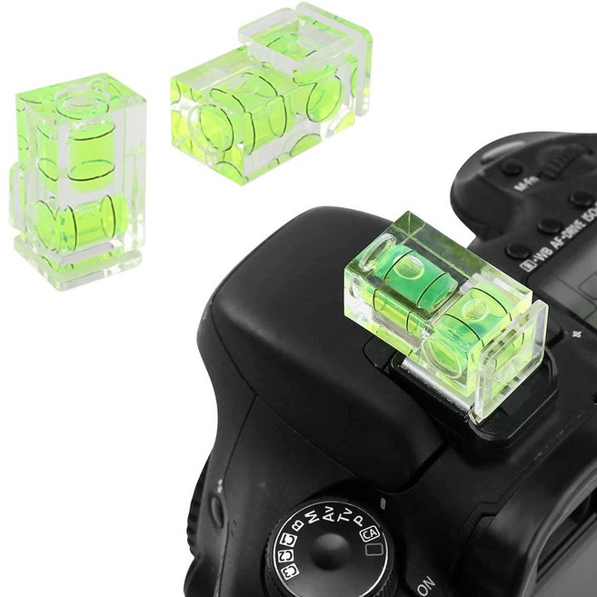 DSLR 카메라 핫슈 수평계 사진 플래시 삼각대 안정기, 본상품선택, 본상품선택, 1개